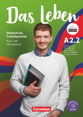 Das Leben A2.2 Kurs- und bungsbuch Inkl. E-Book und PagePlayer-App - фото обкладинки книги