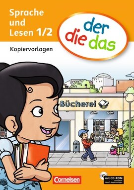 Der die das 1/2. Kopiervorlagen mit CD-ROM (комплект копіювальних матеріалів для вчителя + диск) - фото книги