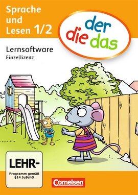 Der die das 1/2. Software Sprachforderung CD-ROM (інтерактивний комп'ютерний диск) - фото книги