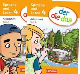 Der die das - Arbeitsheft Sprache Teil A und B im Paket 4 - фото книги