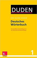 Der kleine Duden 1 - Deutsches Worterbuch - фото обкладинки книги