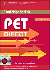 Direct Cambridge PET Student's Book with CD-ROM - фото обкладинки книги