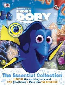 Disney Pixar: Finding Dory. The Essential Collection. Includes 2 books and more than 150 stickers - фото книги