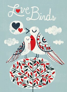 Добра листівка "The Love Birds" - фото книги