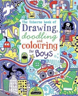 Drawing, Doodling and Colouring for Boys - фото книги