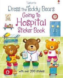 Dress the Teddy Bears Going to Hospital. Sticker Book - фото книги