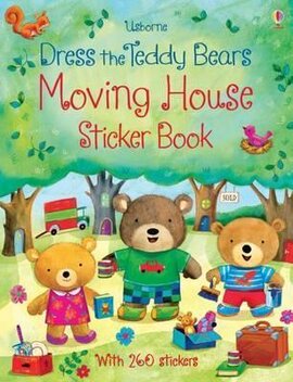 Dress the Teddy Bears Moving House. Sticker Book - фото книги