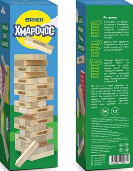 Дженга «Хмарочос» ЕКО - фото книги