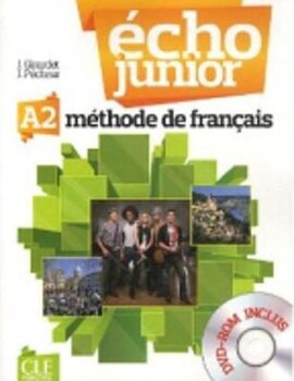 Echo Junior : Livre de l'eleve + DVD-Rom A2 - фото книги