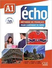 Echo pour l'Amrique du Nord - Niveau A1 - livre de l'lve + DVD Rom + Livre web А1 - фото обкладинки книги