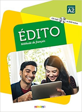 Edito A2. Livre eleve + CD mp3 + DVD - фото обкладинки книги