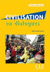 En dialogues Civilisation Debutant Livre + CD - фото обкладинки книги