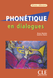En dialogues Phonetique Debutant Livre + CD - фото обкладинки книги