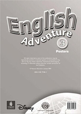 English Adventure 3 Posters - фото книги