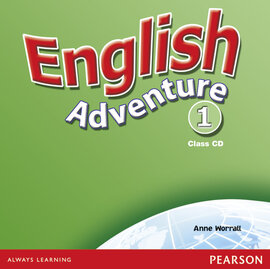 English Adventure Level 1 Class CD (аудіодиск) - фото книги