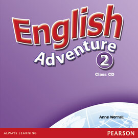 English Adventure Level 2 Class CD (аудіодиск) - фото книги