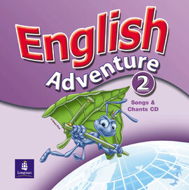 English Adventure Level 2 Songs CD (аудіодиск) - фото книги