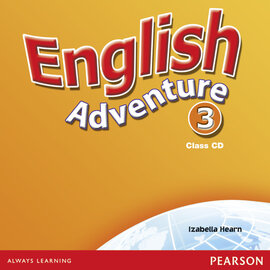 English Adventure Level 3 Class CD (аудіодиск) - фото книги