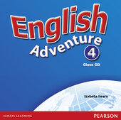 English Adventure Level 4 Class CD (аудіодиск) - фото обкладинки книги