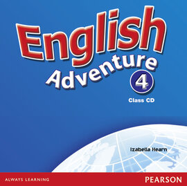 English Adventure Level 4 Class CD (аудіодиск) - фото книги