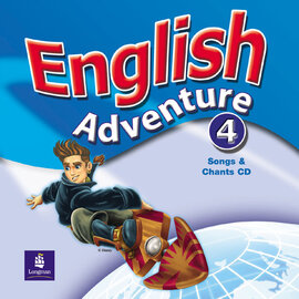English Adventure Level 4 Songs CD (аудіодиск) - фото книги