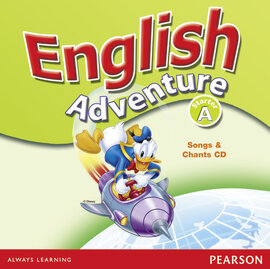 English Adventure Starter A Songs CD (аудіодиск) - фото книги