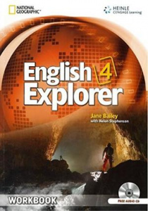 English Explorer 4 Workbook + CD - фото книги