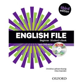 English File 3rd Edition Beginner: Student's Book with iTutor DVD (підручник + диск) - фото книги