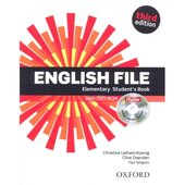 English File 3rd Edition Elementary: Student's Book with iTutor DVD (підручник+диск) - фото обкладинки книги