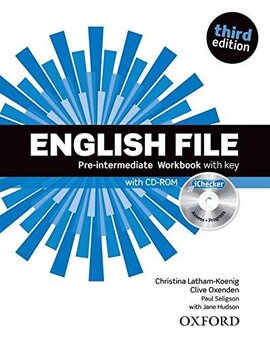 English File 3rd Edition Pre-Interm: Workbook with Key with iChecker CD-ROM - фото книги