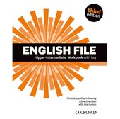 English File 3rd Edition Upper-Intermediate: Workbook with Key - фото обкладинки книги