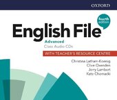 English File 4th Edition Advanced Class CDs - фото обкладинки книги