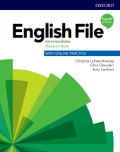 English File 4th Edition Intermediate SB + Online Practice - фото обкладинки книги