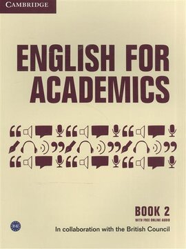 English for Academics: English for Academics 2 Book with Online Audio - фото книги