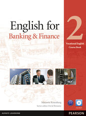 English for Banking and Finance 2 Student's Book + CD-Rom (підручник) - фото обкладинки книги
