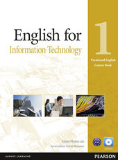 English for Information Technology 1 Student's Book + CD-Rom (підручник) - фото обкладинки книги