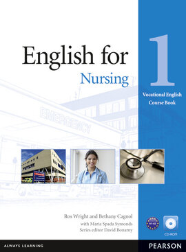 English for Nursing 1 Student's Book + CD-Rom (підручник) - фото книги