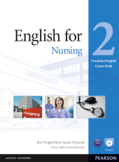 English for Nursing 2 Student's Book + CD-Rom (підручник) - фото обкладинки книги