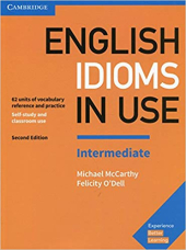 English Idioms in Use Intermediate Book with Answers : Vocabulary Reference and Practice - фото обкладинки книги
