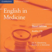 English in Medicine Audio CD : A Course in Communication Skills - фото обкладинки книги