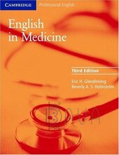 English in Medicine Third Edition Book - фото обкладинки книги
