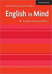 English in Mind 1 Teacher's Resource Pack - фото обкладинки книги