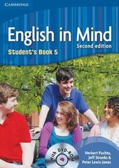 English in Mind 2nd Edition 5. Student's Book with DVD-ROM - фото обкладинки книги