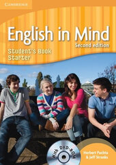 English in Mind 2nd Edition Starter. Student's Book with DVD-ROM - фото обкладинки книги