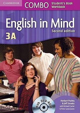 English in Mind Combo 3A 2nd Edition. SB + WB + DVD-ROM (підручник + робзошит + диск) - фото книги