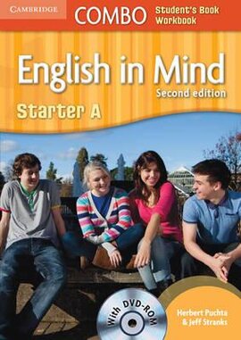 English in Mind Combo Starter A 2nd Edition. SB + WB + DVD-ROM (підручник + робзошит + диск) - фото книги