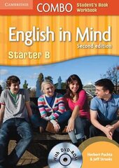 English in Mind Combo Starter B Combo 2nd Edition. SB + WB + DVD-ROM (підручник + робзошит + диск) - фото обкладинки книги