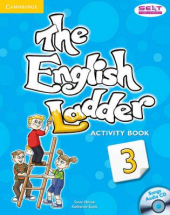 English Ladder Level 3. Activity Book with Songs Audio CD - фото обкладинки книги
