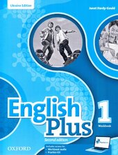 English Plus 2nd edition 1. Workbook. Edition for Ukraine - фото обкладинки книги