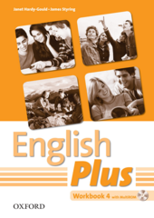 English Plus 4: Workbook with MultiROM (робочий зошит) - фото обкладинки книги